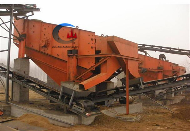 振動(dòng)篩的現(xiàn)場